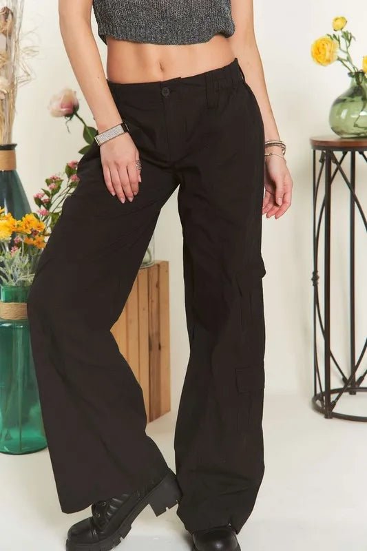 ADORA Low Rise Casual Cargo Pants for Everyday Style - Love Salve